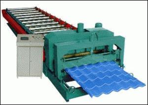 1100型琉璃瓦壓瓦機 高清圖片展示與帝泊品牌專業解析